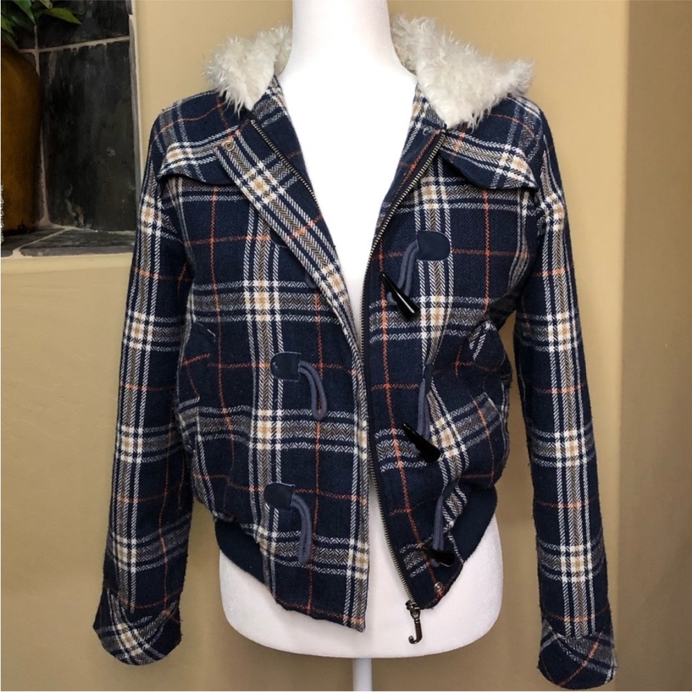 Juicy Couture Plaid Jacket